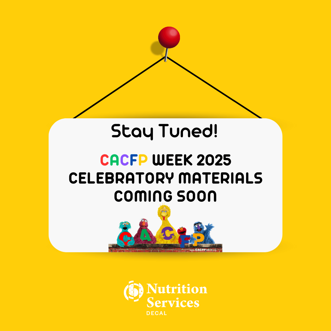 National CACFP Week is March 16-22, 2025
