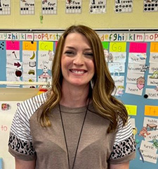teacher of the year Shannon Gibson